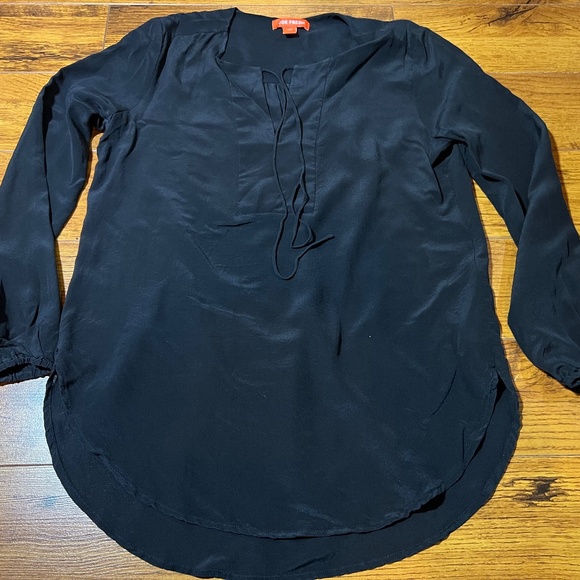 Joe Fresh - Black - Silk Tunic - Size S - Picture 1 of 4